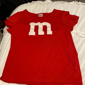 super cute M&M shirt